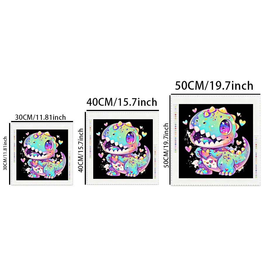 1 piece 5D DIY flocking cloth, - 5D Diamond Painting Kit Full Drill recension och pris