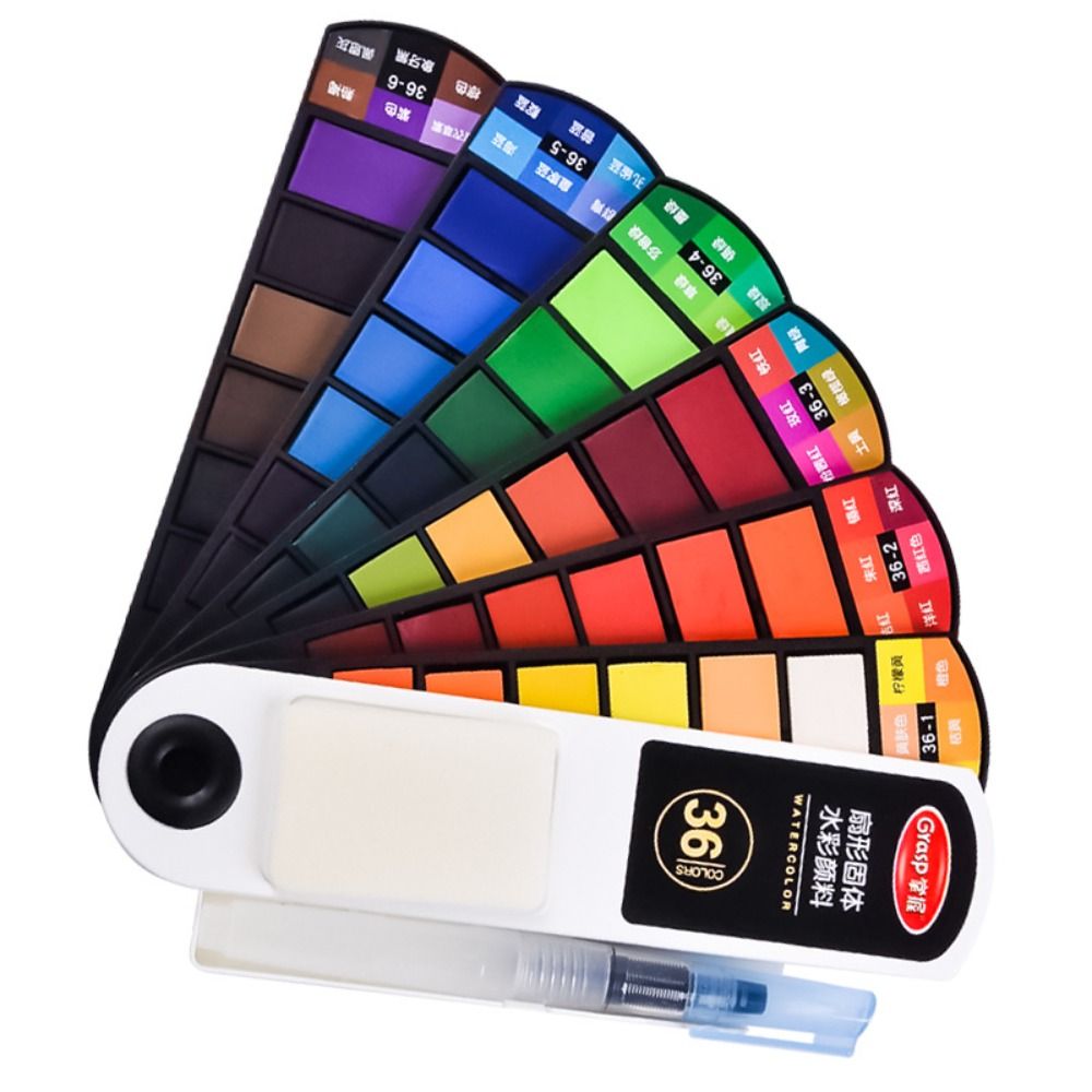 Portable Folding Watercolor Pa - Watercolor Paint Set Solid Pigment recension och pris