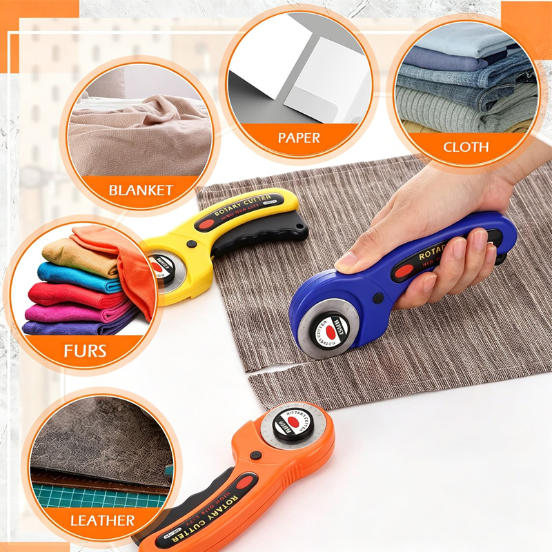 Fabric Rotary Cutter 45mm Blad - Rotary Cutter For Fabric 45Mm recension och pris