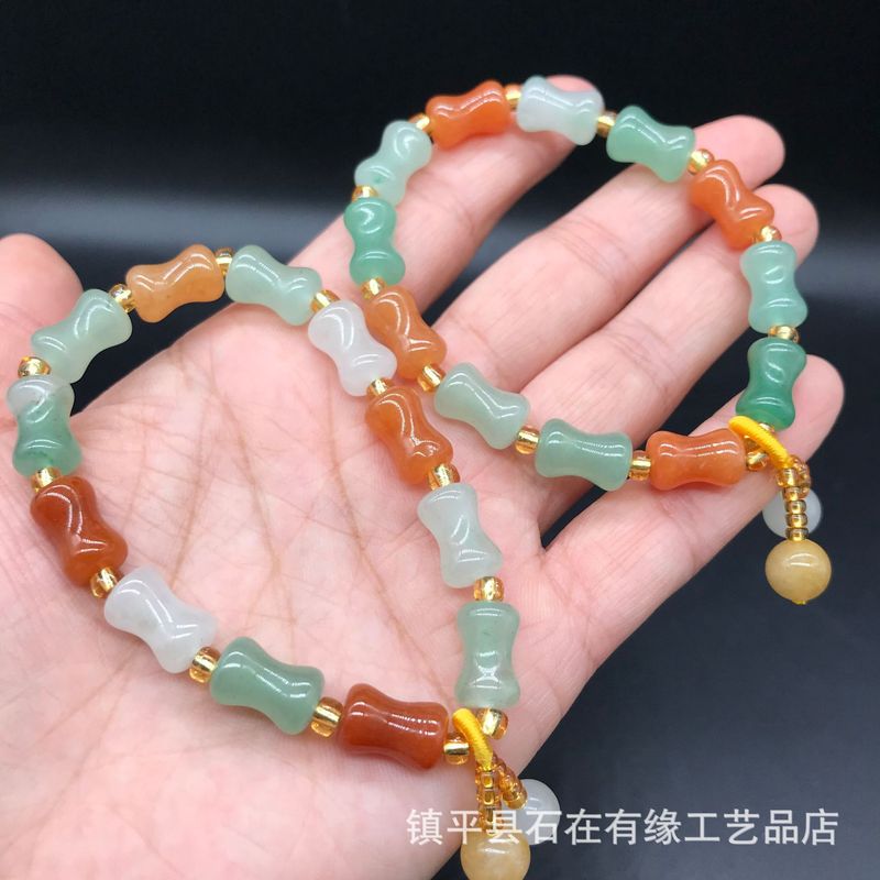 Natural Aventurine Bamboo , Go - Beading recension och pris