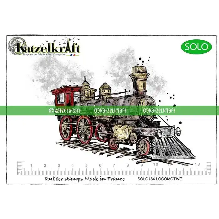 Trains and Trucks Clear Silico - Clear Silicone Stamps For Card Making recension och pris