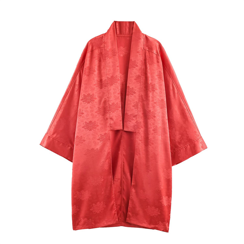2026 Spring Women's Red Floral - Embroidery recension och pris