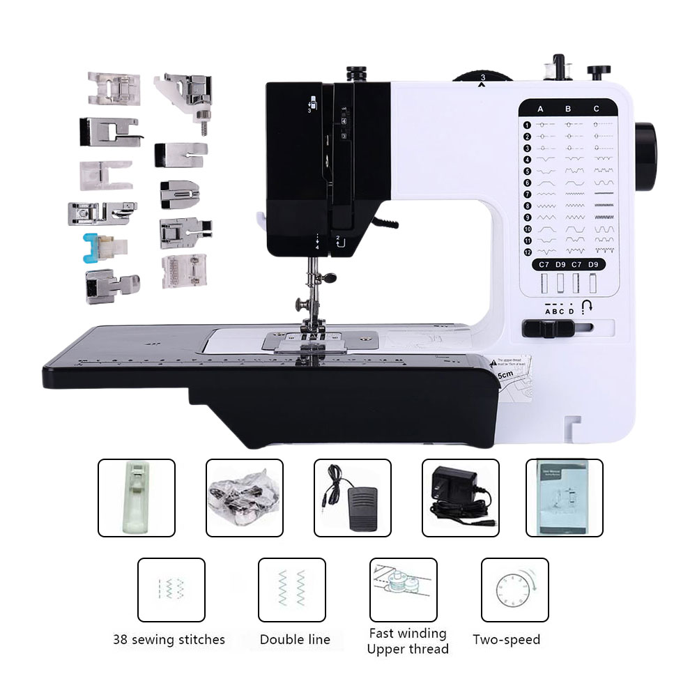 Sewing Machine Portable Mini H - Mini Electric Sewing Machine Handheld recension och pris