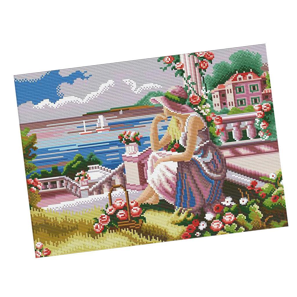 Stamped Cross Stitch Kits Pre- - Cross Stitch Stamped Kits Beginners recension och pris