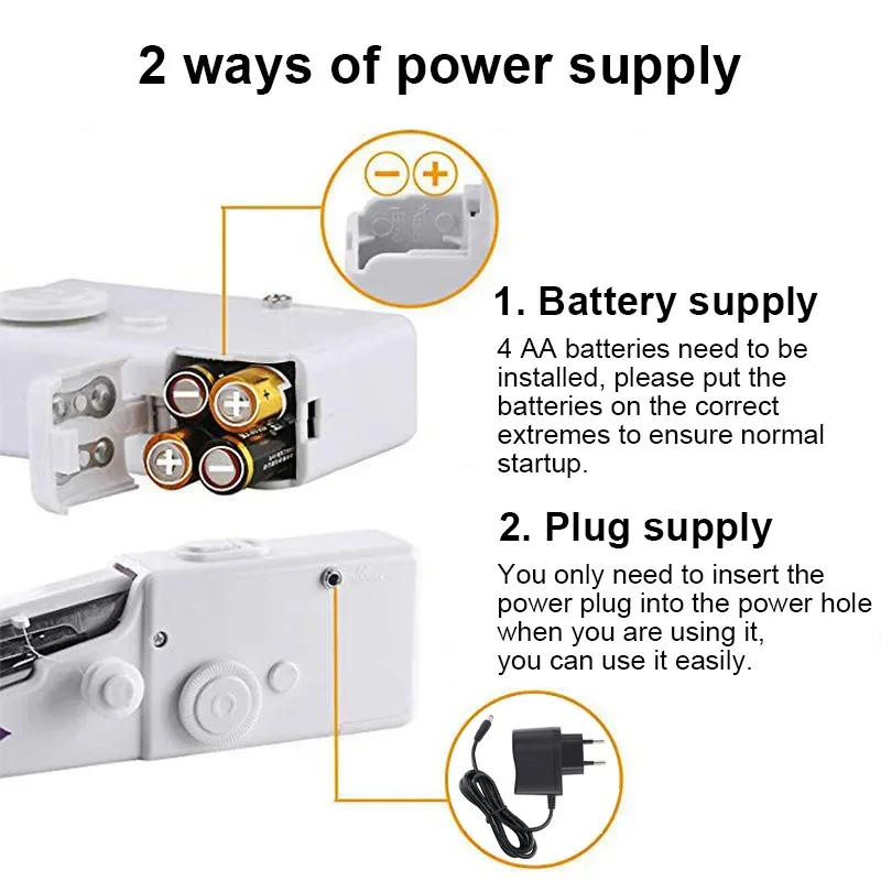 Domestic Sewing Machine Presse - Mini Electric Sewing Machine Handheld recension och pris