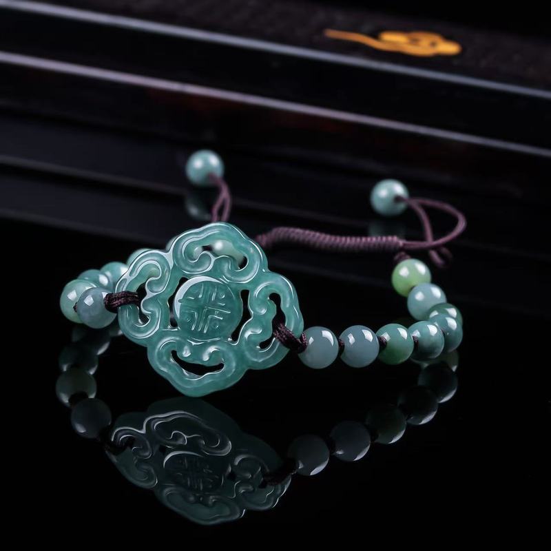 Natural Jadeite A-grade Bracel - Beading recension och pris