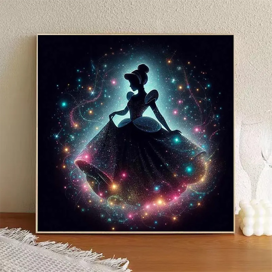 1 piece - 5D-DIY - Flocking cl - 5D Diamond Painting Kit Full Drill recension och pris