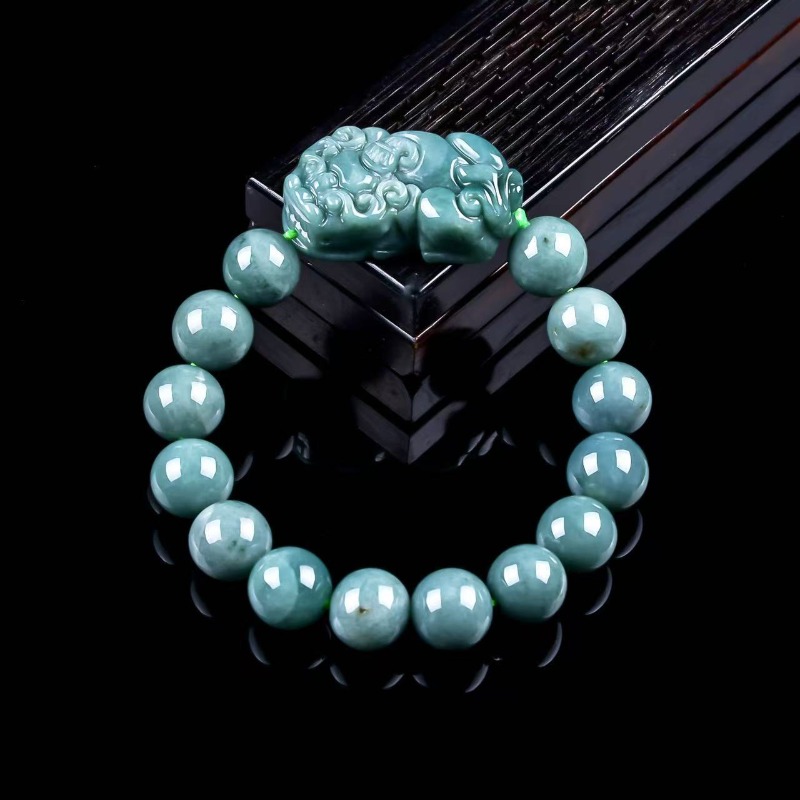 Natural Real Emerald Blue Wate - Beading recension och pris