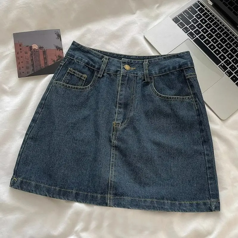 Y2K Denim Skirt Set: Vintage J - Embroidery recension och pris