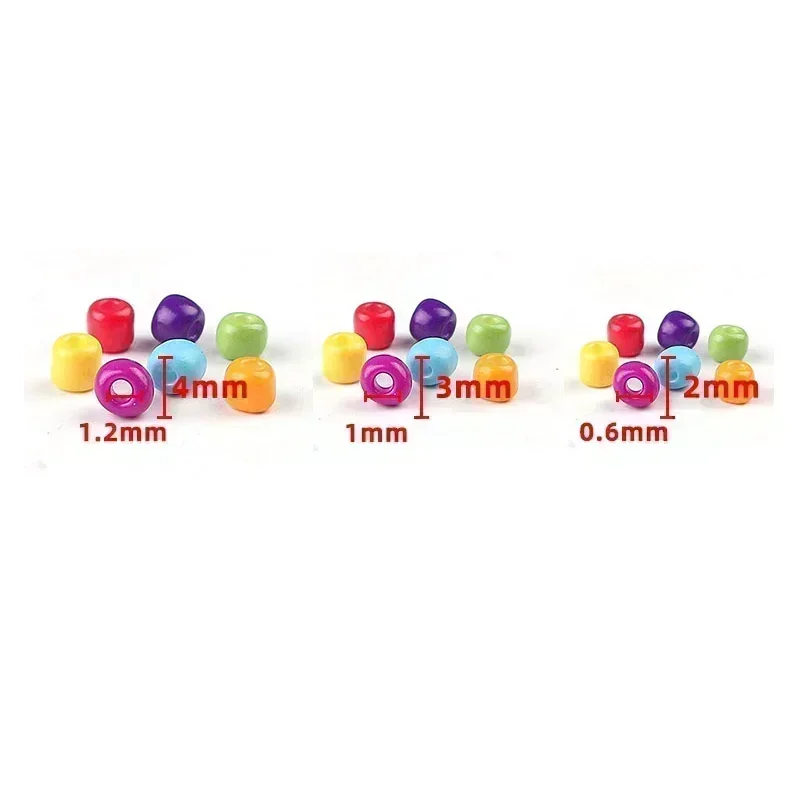 10g Colorful Glass Seed Beads  - Glass Seed Beads 2Mm Jewelry Making recension och pris