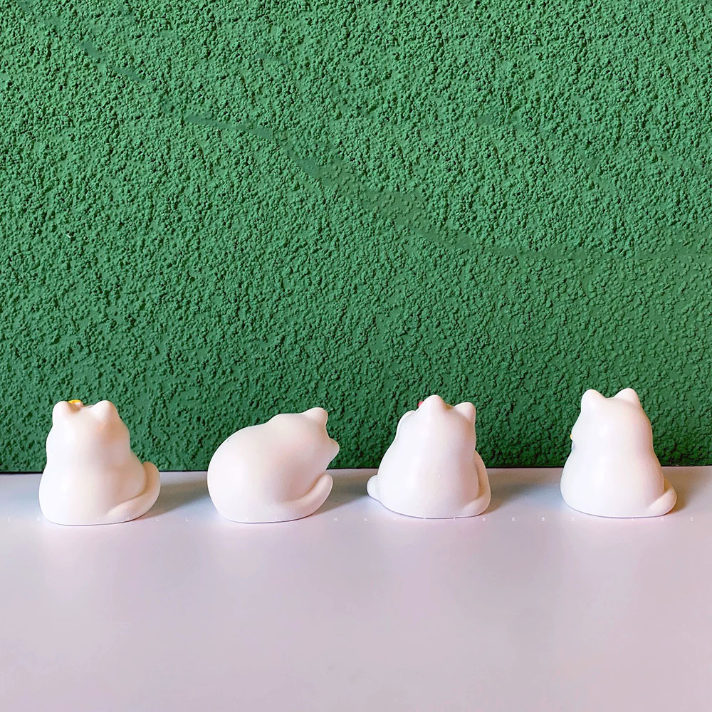 3D Cat Silicone Mold Set Plast - Silicone Epoxy Resin Molds Set recension och pris