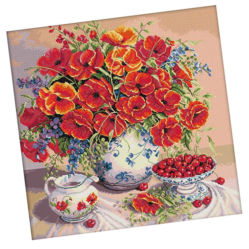 Stamped Cross Stitch Kits with - Cross Stitch Stamped Kits Beginners recension och pris