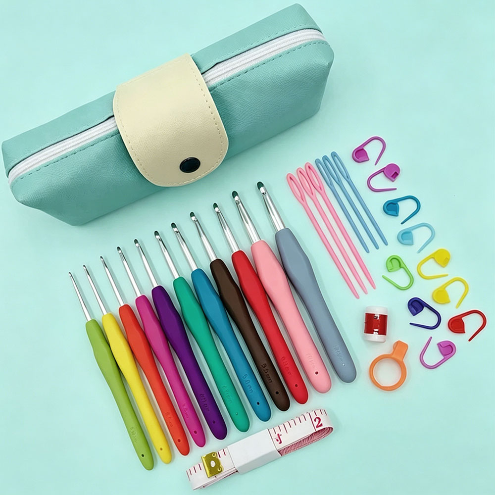 37pcs Crochet Hooks Kits with  - Sewing recension och pris